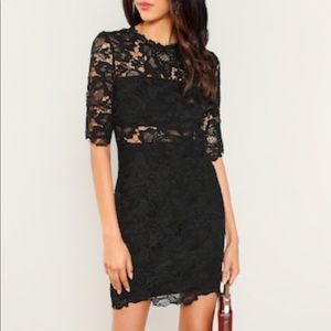 Black Lace Dress